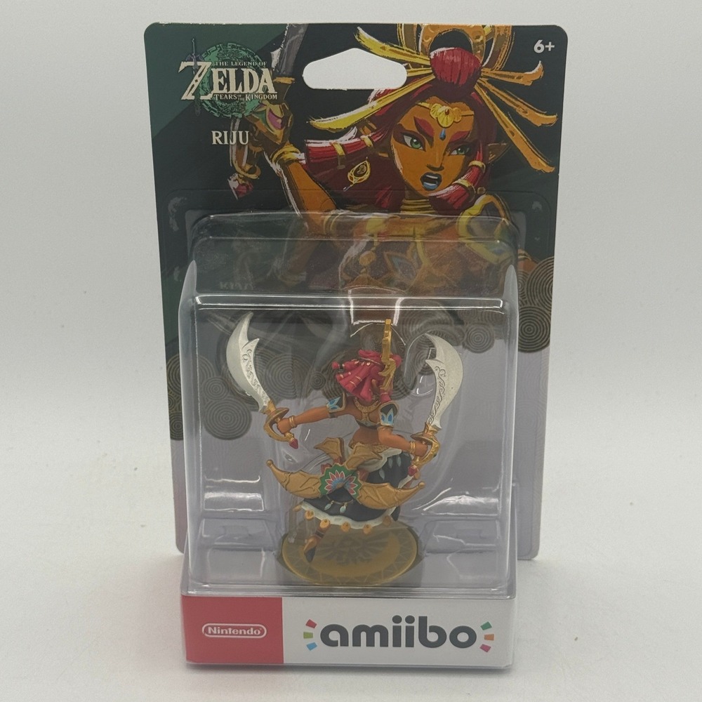 Nintendo Riju Amiibo Figure Legend of Zelda Tears of the Kingdom NVL C AKBA USZ - Picture 1 of 3